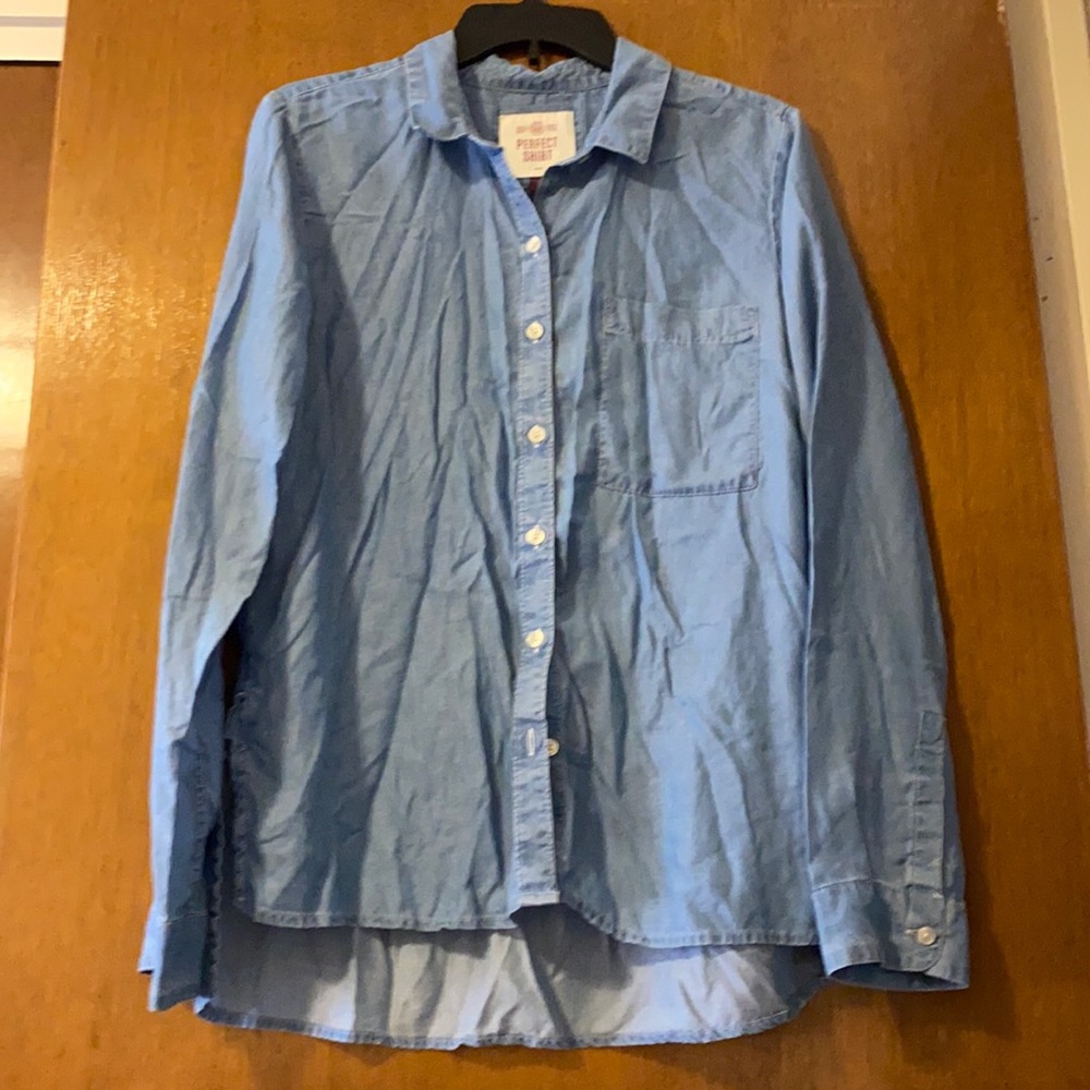 Jean Button Down